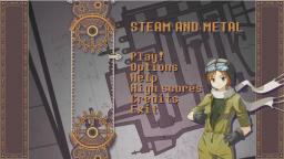 Steam and Metal Title Screen